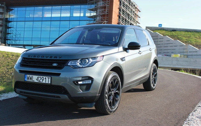 Land Rover Discovery Sport cena 111900 przebieg: 78000, rok produkcji 2018 z Zielonka małe 277